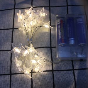 Fairy String Lights Battery Powered String Lights 6.5ft 20 LED Warm White Lights