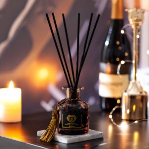 Luxury Design Glass Reed Diffuser Decorative Reed Diffuser With Stick 50ml