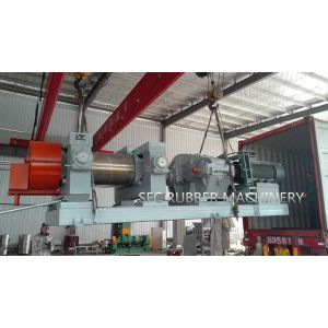 CE Approved Two Roll Rubber Waste Recycling Crusher Machine