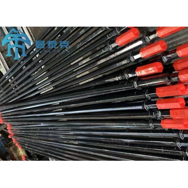 Buy Underground Mining Tool Hexagonal Drill Rod Heat Treatment Technology at wholesale prices