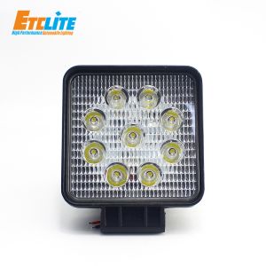 Etclite Super Bright 24V 12V Spot Led Light Truck Tractor Boat 4X4 4Inch 27W