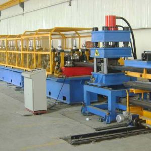 PLC Control Highway Guardrail Machine , W Beam Roll Forming Machine