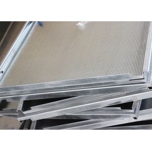 Quality White Hook On Ceiling System , Antistatic Aluminum False Ceiling By Smooth Surface for sale