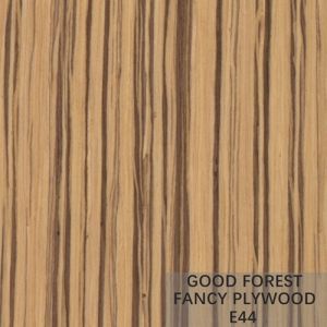 Melamine Fancy Plywood Board OEM Zebra Wood Plywood Customized