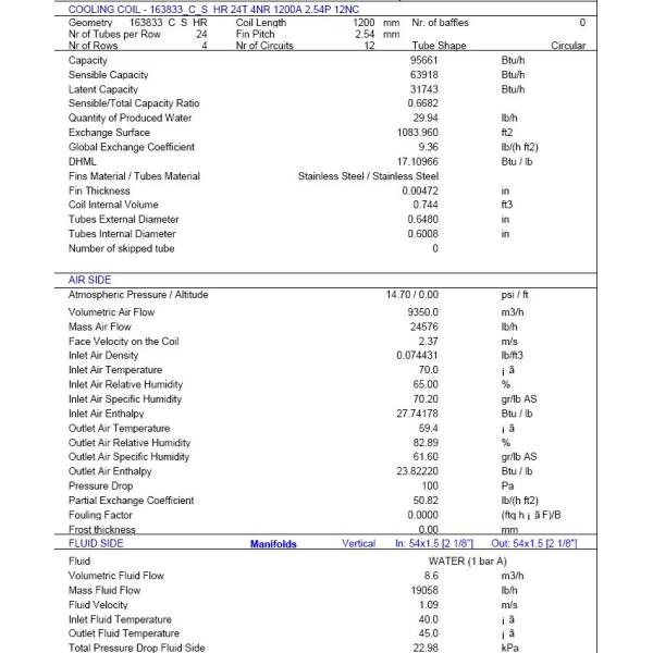 Custom VOC Condenser / Fin And Tube Heat Exchanger for Waste Gas Treatment