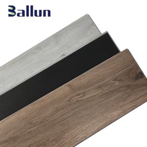 Hotel Handscaped Interlocking Flooring Made of Anti-static SPC Plastic for Rooms