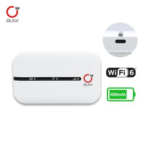 Olax 4g 3000mah Lte WiFi With One Sim Card Mobile WiFi 4g Lte WiFi Pocket 4g