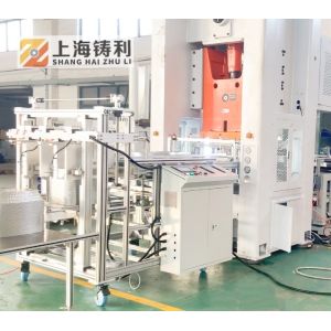 CE 24KW Aluminium Container Making Machine 12000KG With High Capacity