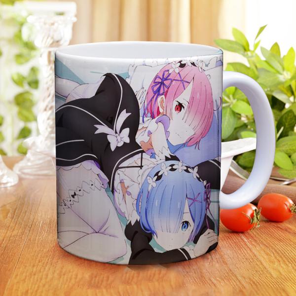 travel mug 11 oz vacuum tumbler cup Custom Ceramic White Coffee Mug For Sublimation