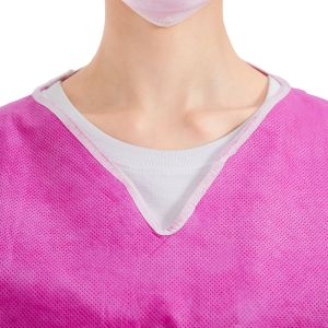 40g Disposable Scrub Suits , TUV Operating Room Scrubs Uniforms