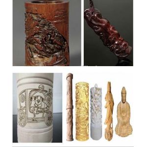 DSP Cylinder Engraving Machine , Tool Dia6mm Cnc Router Machine