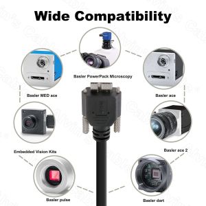 Alvin'S Cables USB 3.0 USB A To Micro B Data Cable For Basler ACE Camera Micro B