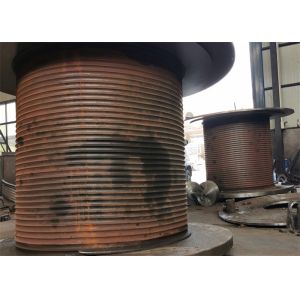 Diameter 2000mm Winch Lbs Grooved Drum For Oilfield Equipment