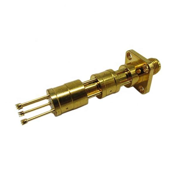 Gold Plated SMA Female RF Probe 4x3.5mm Radio Frequency Test Probe PTFE