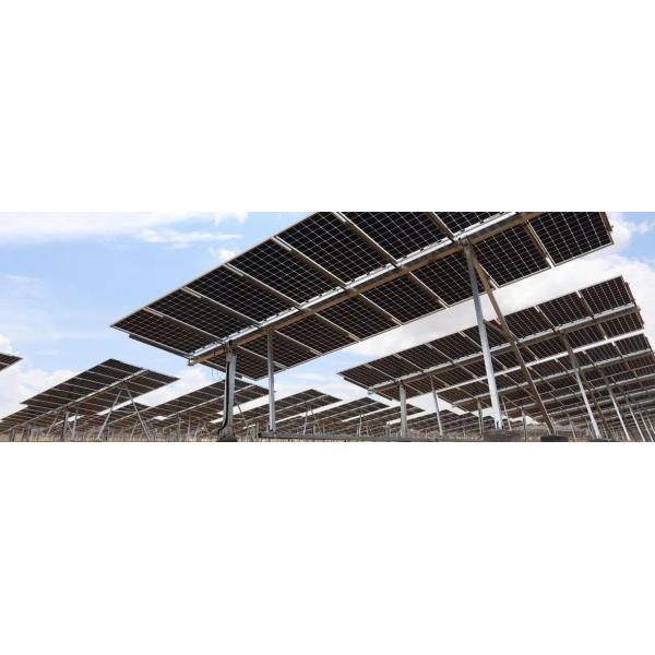 I beam Solar Panel Support Structure Photovoltaics Galvanized Steel Mounting