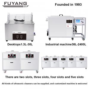 China 61L  264L  560L  960L  2400L 40KHz   Full Range Stainless Steel Large Industrial Ultrasonic Cleaner on sale