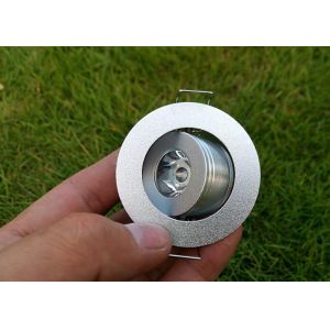 Mini Warm White Cool White 1W LED Downlights For Cabinet