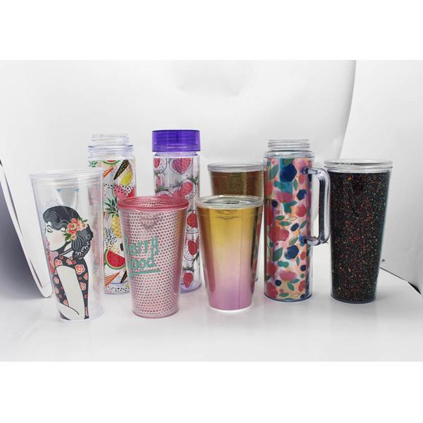 Buy Printed Acetate Insert  for Double Wall Transparent Plastic Tumbler at wholesale prices