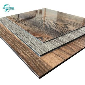 Weather Resistance Wood Grain Aluminum Composite Panel Wood Finish Acp Sheet 2mm