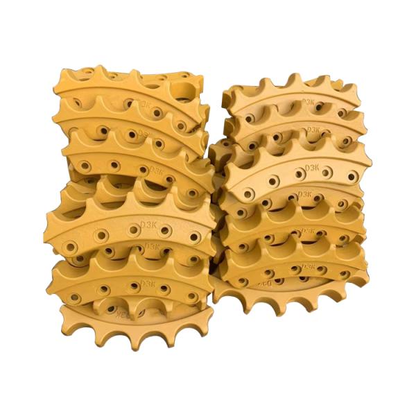 High Quality Bulldozer Track Gear Block Replacement for Caterpillar D3K Chassis