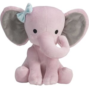 ISO9001 Sitting Elephant Plush Toy With Big Ears