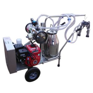 Gasoline Buffalo Cow Milking Machine Single Portable Donkey Turkey