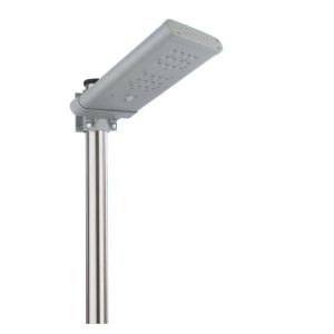 Quality Warm White Integrated Solar Street Light Energy Saving Aluminium Housing for sale