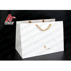 Die Cut Handle Wedding Gift Custom Printed Paper Bags Glossy Lamiantion