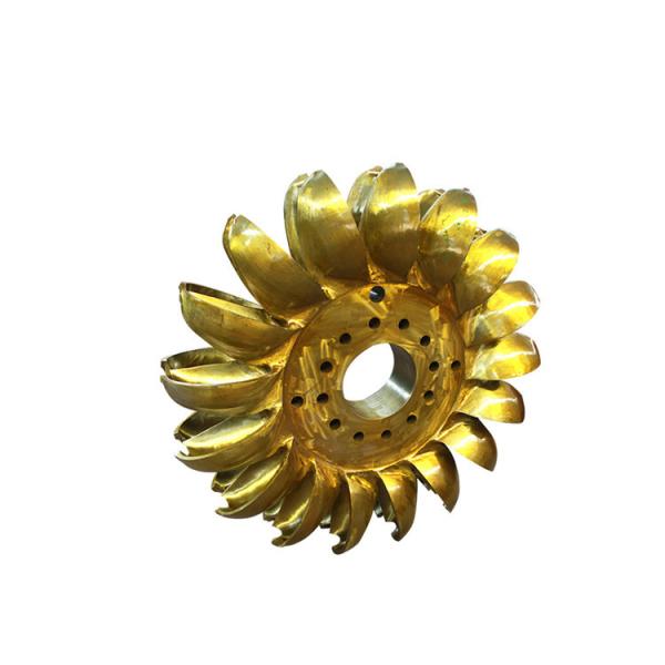 Buy 1M Water Turbine Parts Pelton Runner In Hydro Power Plant at wholesale prices