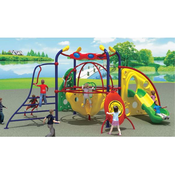 Playful Attractive Garden Climbing Frame Kids Indoor Climbing Equipment For Outdoor Public Park Garden