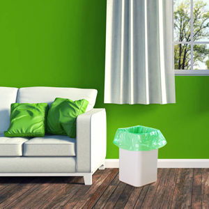 Living room garbage bag