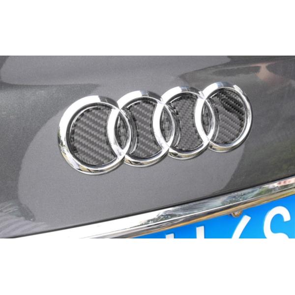 Audi A6L Interior Modified Carbon Fiber Decorative Stickers UV Glossy