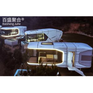 Quality Camping Guesthouse Steel Structure Space Capsule For Hotel for sale