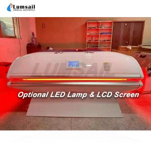 Float Collagen Light Solarium Tanning Bed Curved Tunnel 110V