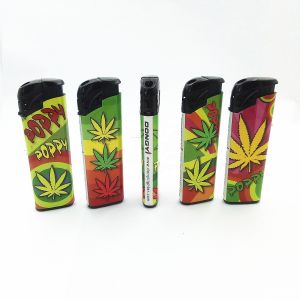 Customized Request Plastic Cigarette Gas Lighter Dongyi Design 2023 with