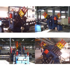 Jinan FAST CNC Angle Drilling Line With Marking 2532 For Power Transmission