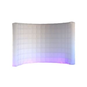 Automatic Photo Booth Enclosure 360 Degree Spinning Inflatable Photo Wall