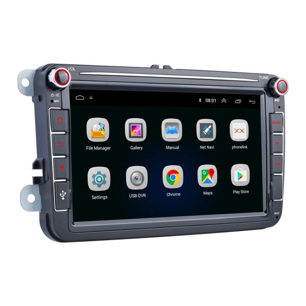 8Inch VW Android Car Stereo 2 Din Car Radio Stereo GPS Wifi BT FM For VW Passat Polo Golf 5 6