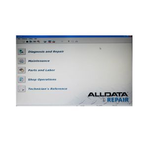 Alldata 10.50 and Mitchell Ondemand5 2 in 1 Automotive Diagnostic Software