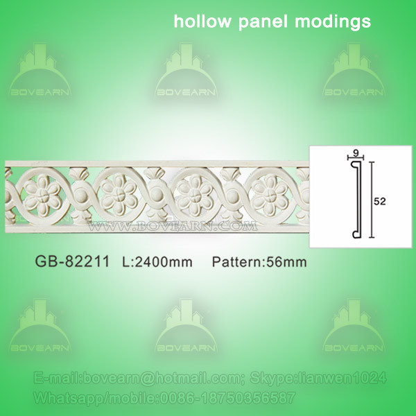 Buy Decorative PU center hollow mouldings at wholesale prices