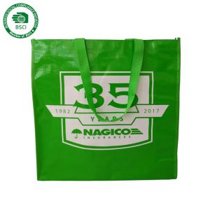 Tile Plastic 70gsm 30x12x39.5cm CMKY Polypropylene Woven Bag