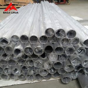 ASTM B338 Gr2 Seamless Heat Exchanger Titanium Tube Rolling Annealing