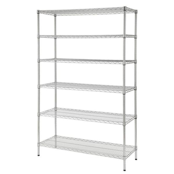 Buy Heavy Duty Commercial Adjustable Chrome Shelving Unit Sales Shop Wire Rack at wholesale prices