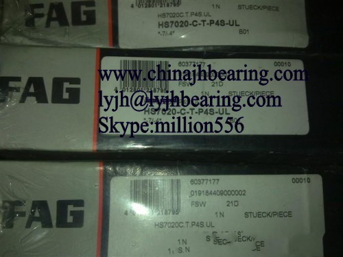 FAG HS7020-C-T-P4S-UL Machine tool main spindle bearing 100x150x24 mm, P4 Grade,