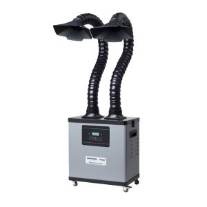 Wheeled 330W Laser Welding Fume Extractor Wheeled Acrylic Nozzles