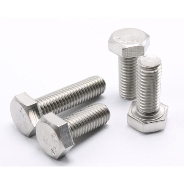 Building Grade SUS304 Stainless Steel Hex Head Bolt and Nut Din933 for Construction