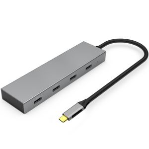 USB3.2 Gen 2 10Gbps HUB with 4Ports USB TYPE-C and PD Charging For Laptop