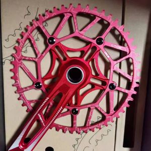 53T 56T 58T Road Bicycles Aluminum Alloy CNC Litepro Plus Bicycle Crankset 130mm