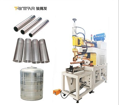 Buy Filter Mesh Cylinder Strainer Tube Longitudinal Seam Welding Machine at wholesale prices