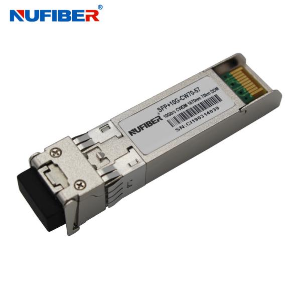 Buy Duplex LC 10g Sfp+ Cwdm Transeiver 1470nm 1550nm RoHS Compliant at wholesale prices